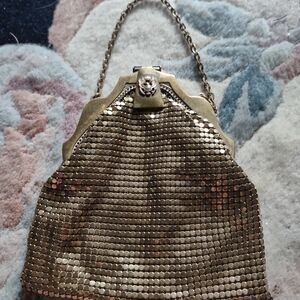 Gold Mesh Evening Bag